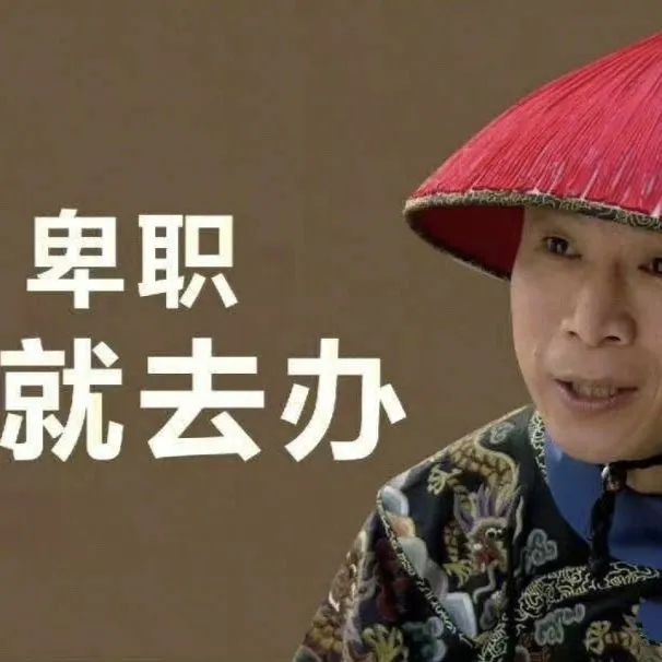 卑职 就去办