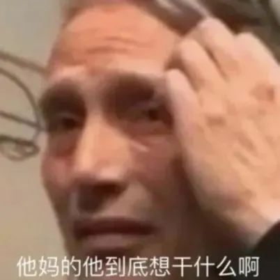 他妈的他到底想干什么啊