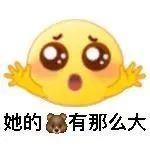 她的咪咪有那么大