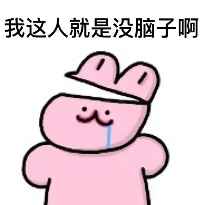 我这人就是没脑子啊