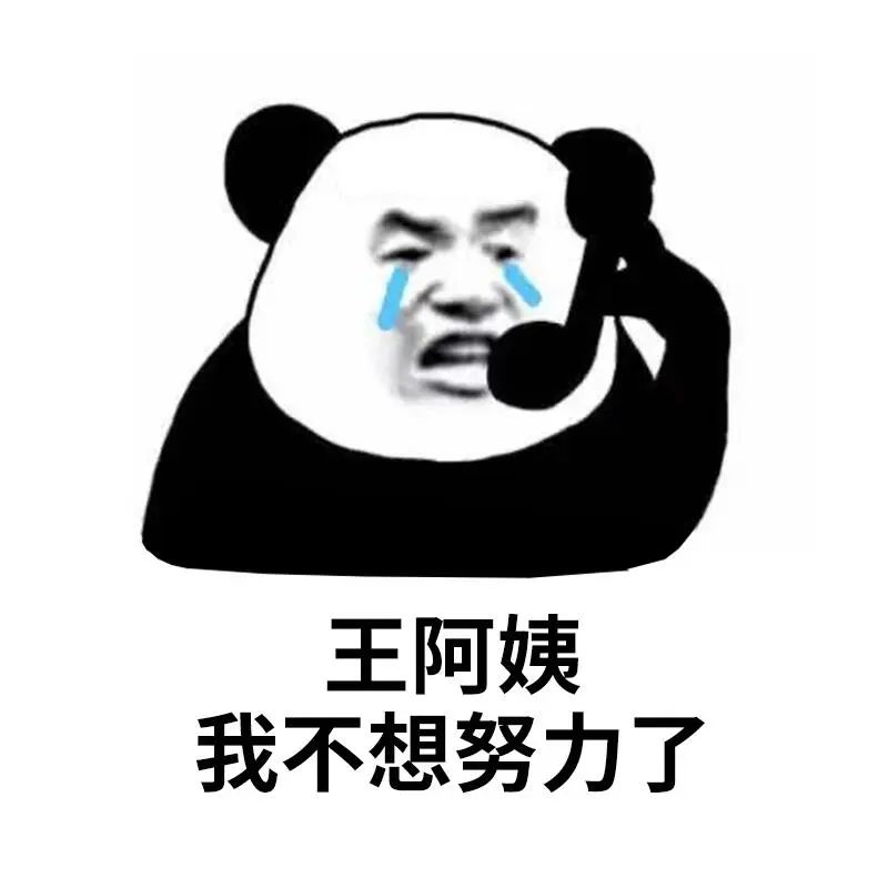 王阿姨 我不想努力了