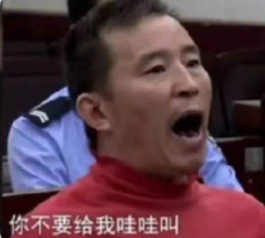 你不要给我哇哇叫