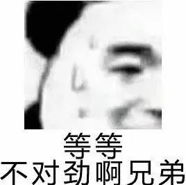 等等 不对劲啊兄弟