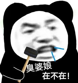 臭婆娘 在不在！