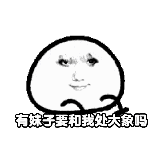 有妹子要和我处大象吗