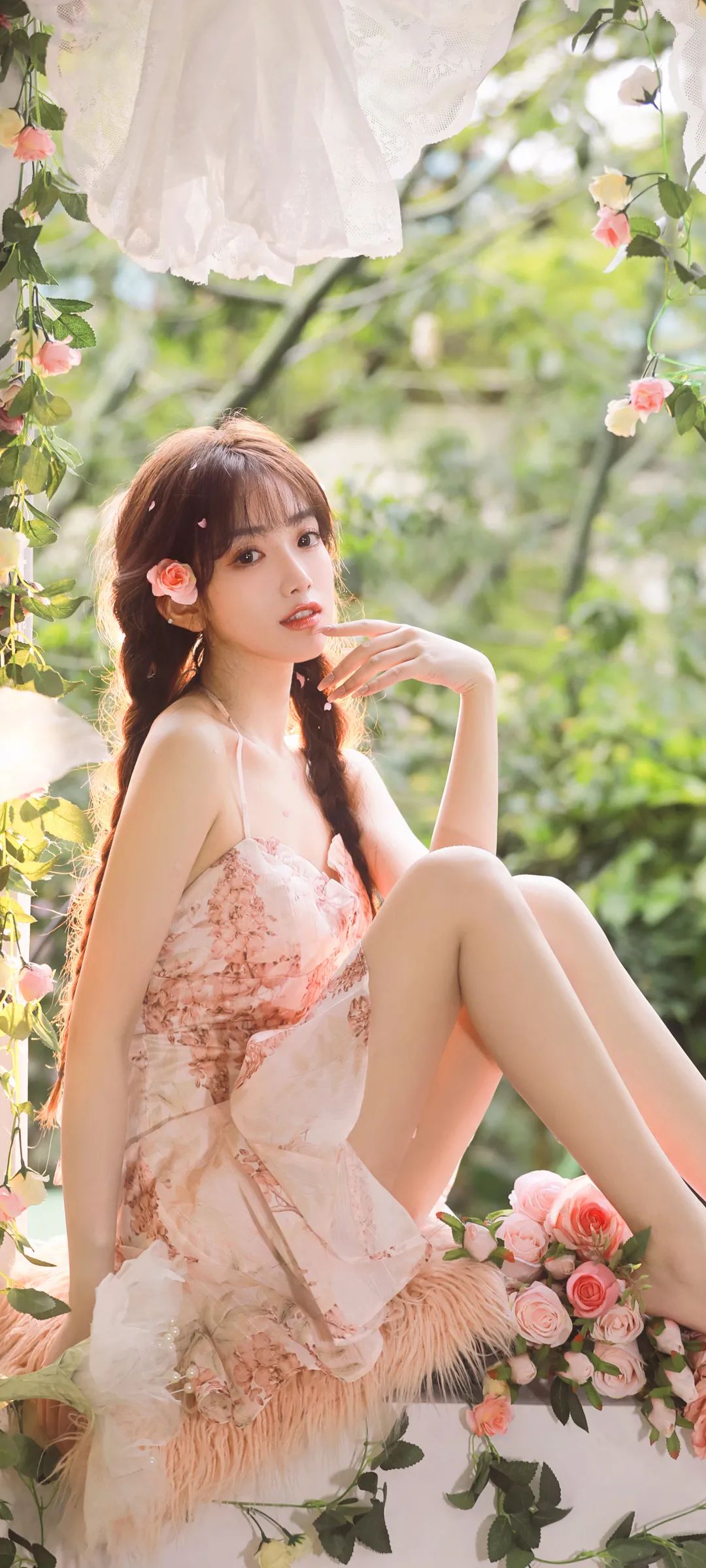 靓丽清纯美女手机壁纸