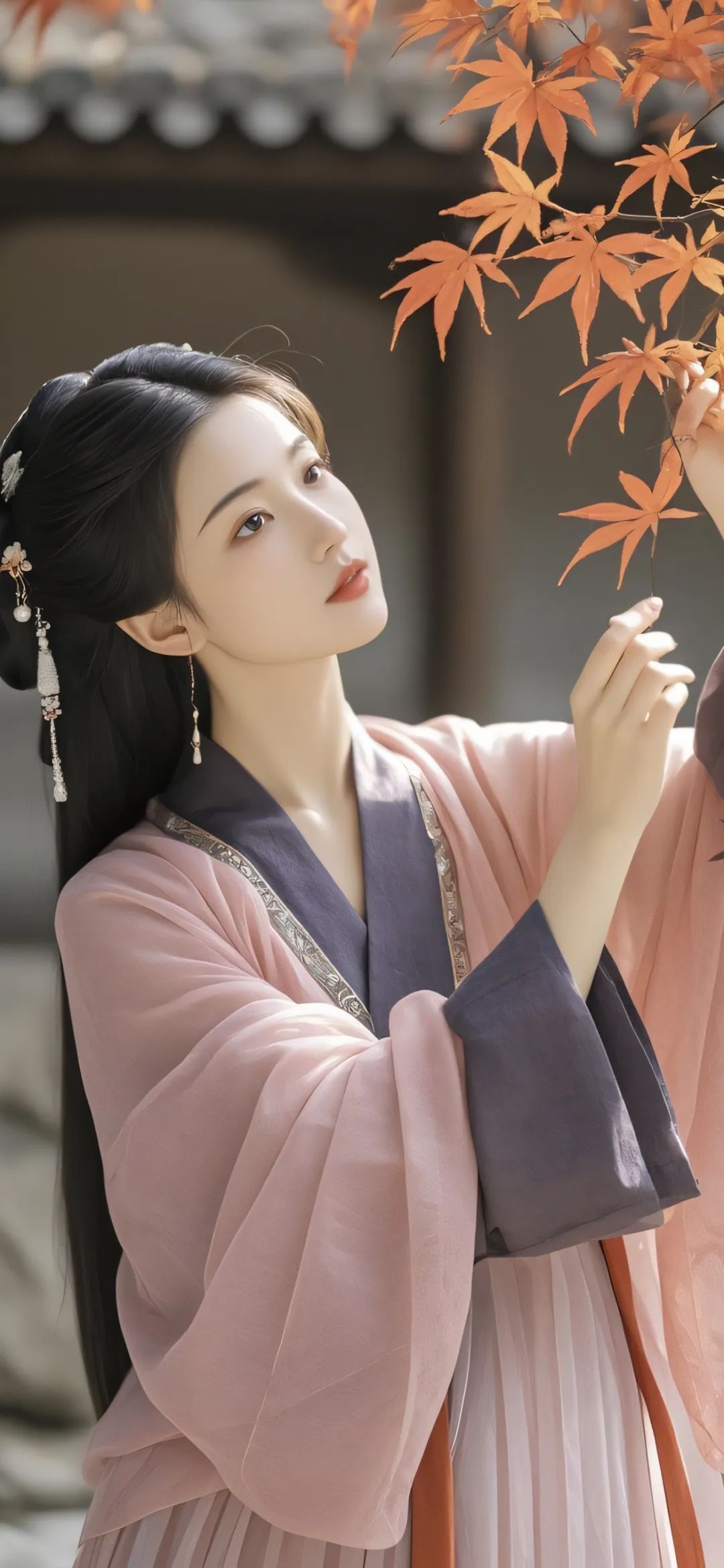 古风女子绝美渣男手机壁纸