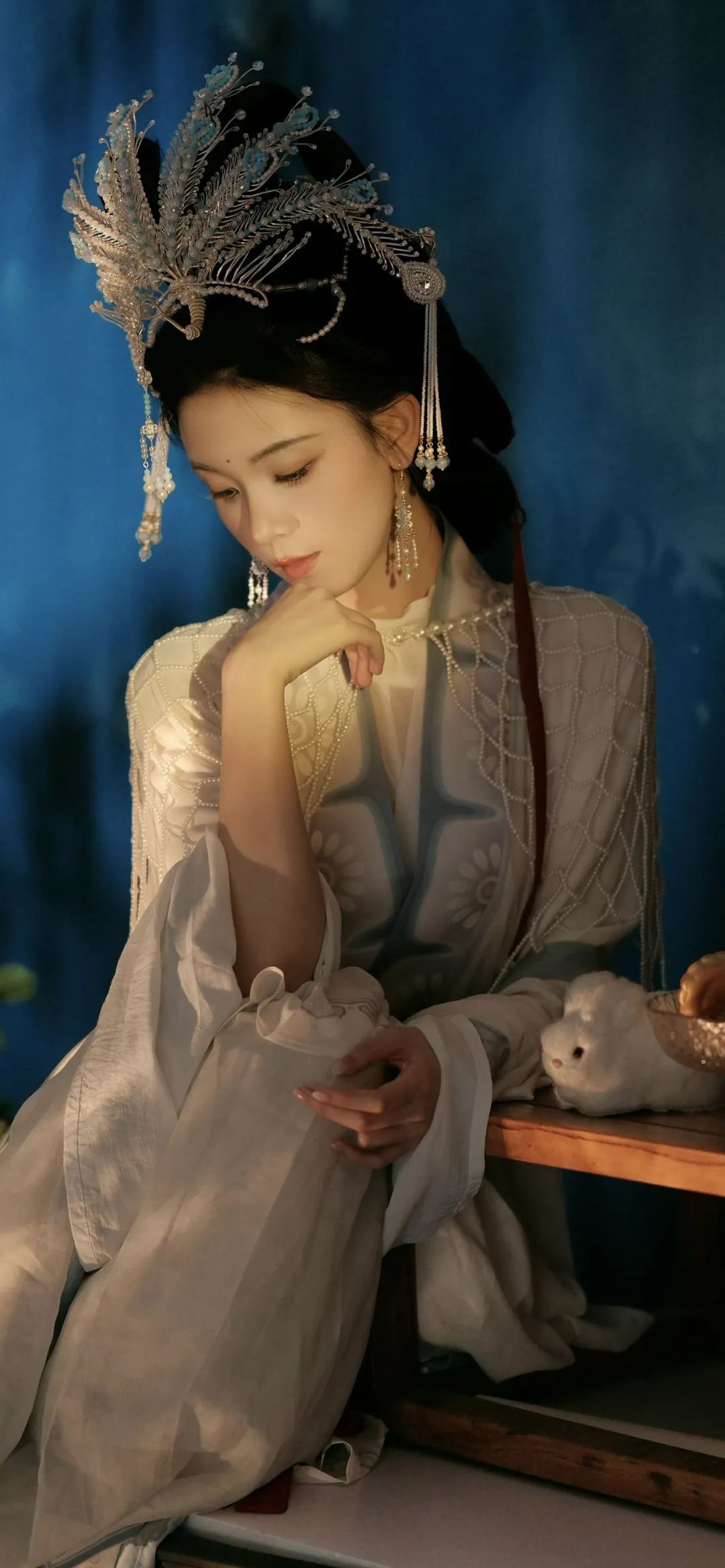 陈瑶古风汉服写真手机壁纸