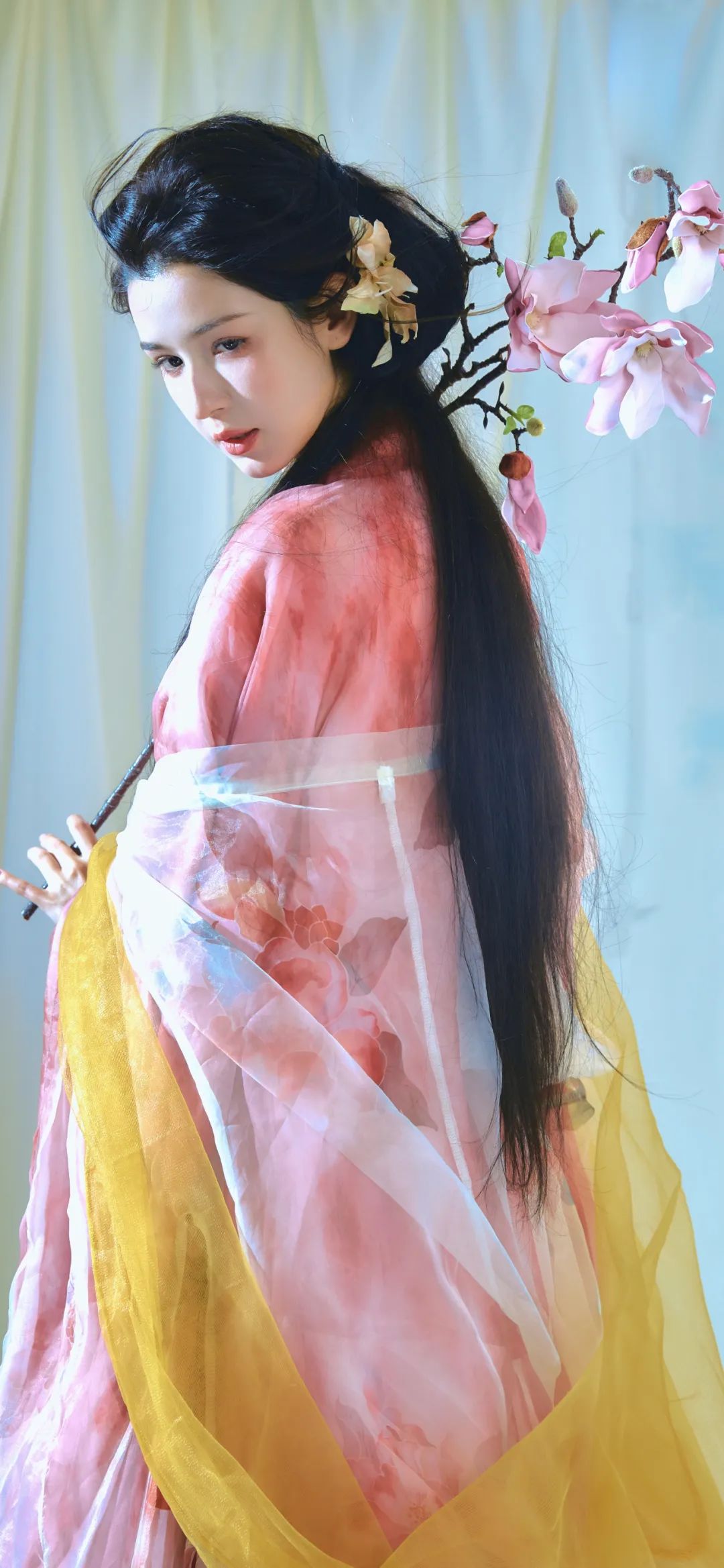 哈妮克孜古风写真手机壁纸