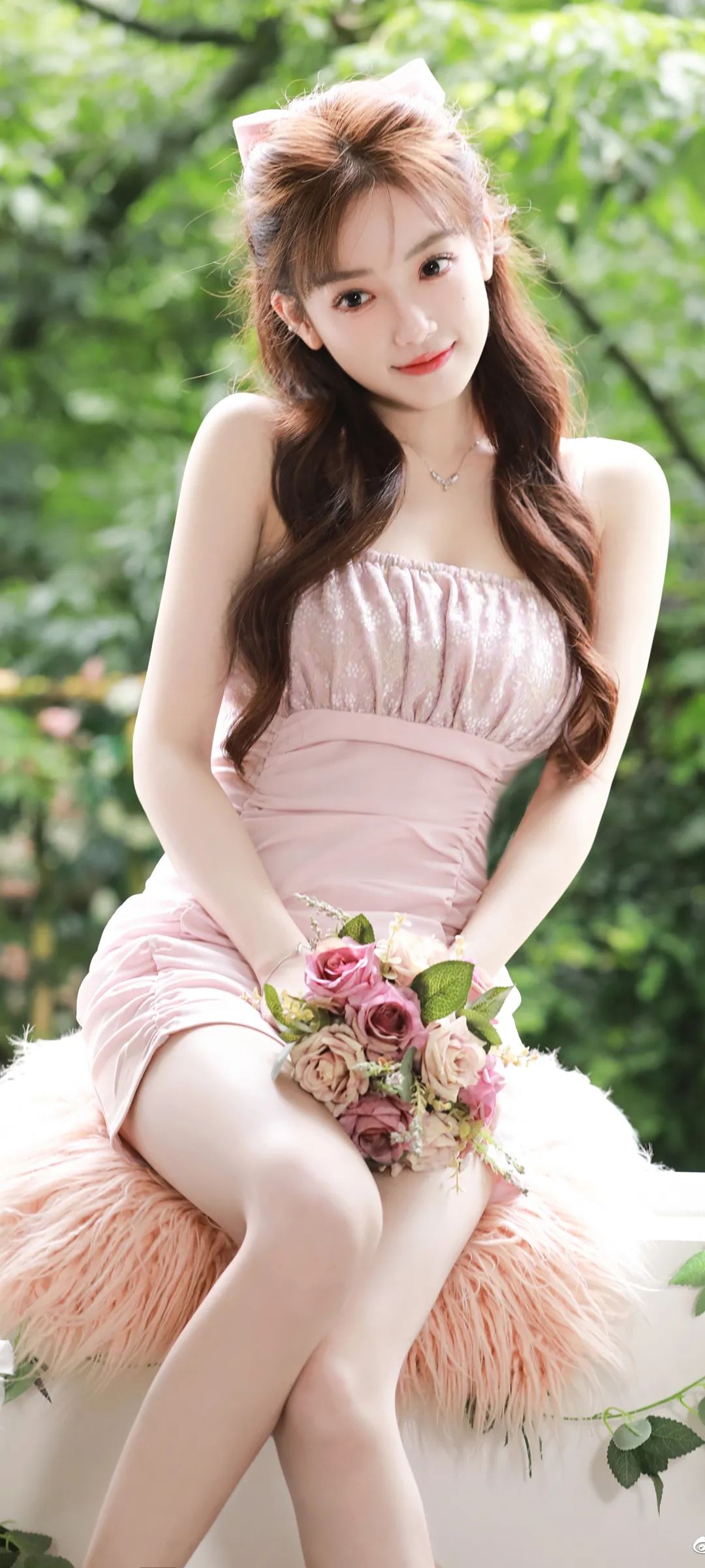 靓丽清纯美女手机壁纸