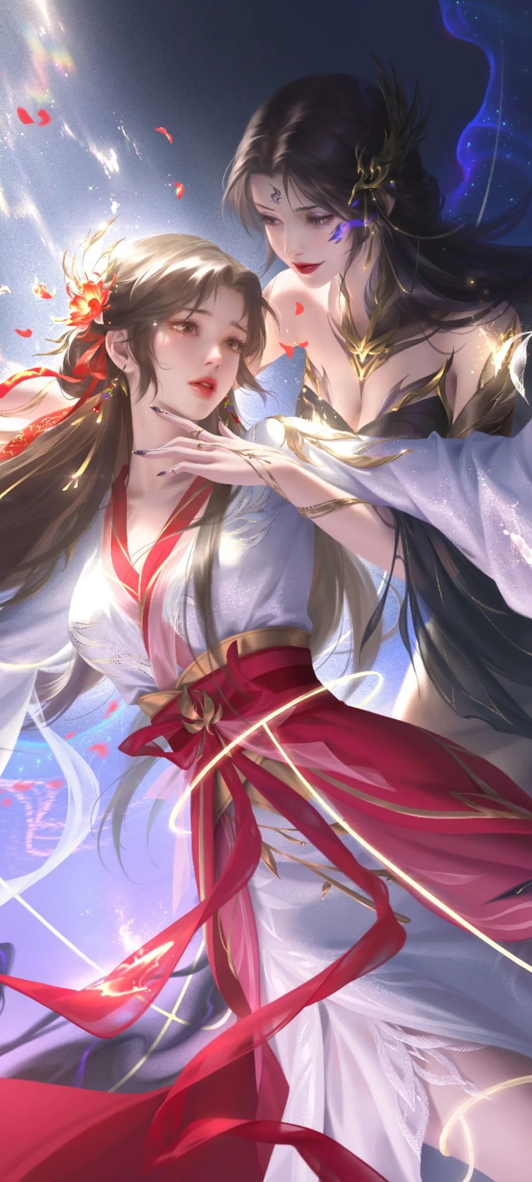 完美世界火灵儿全面屏手机壁纸