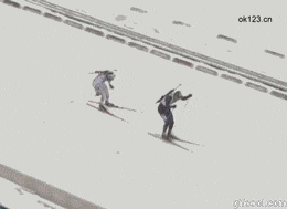 滑雪比赛那么，第一算谁的？