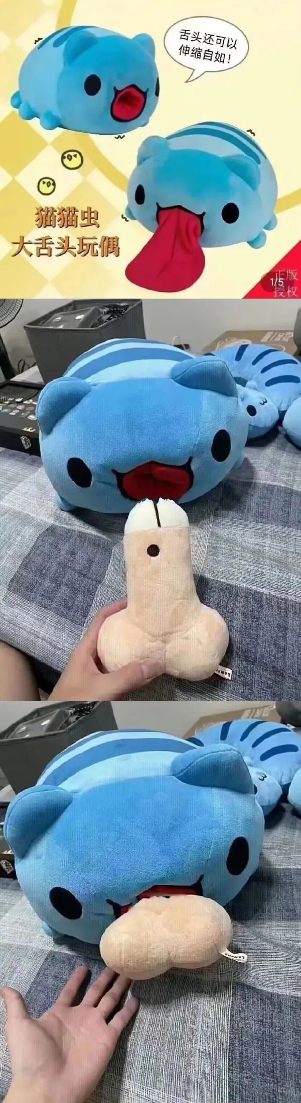 猫猫虫竟不知还有这种玩法...