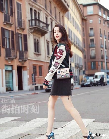 迪丽热巴最新时尚大片,一双大长腿抢镜,这姿势谁都模仿不了