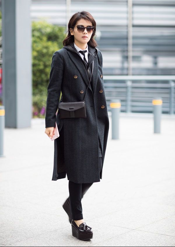刘涛私服穿出时髦感,优雅气质完美融合