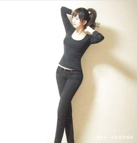微胖小姐姐穿搭打底裤好有魅力,沉淀的质感深得人心