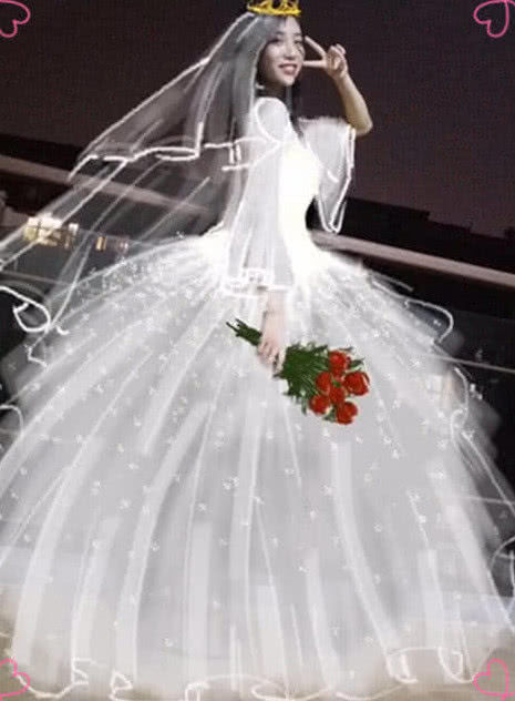 最近“手绘婚纱”火了，白婚纱黑婚纱太美了，只需三步你也会画