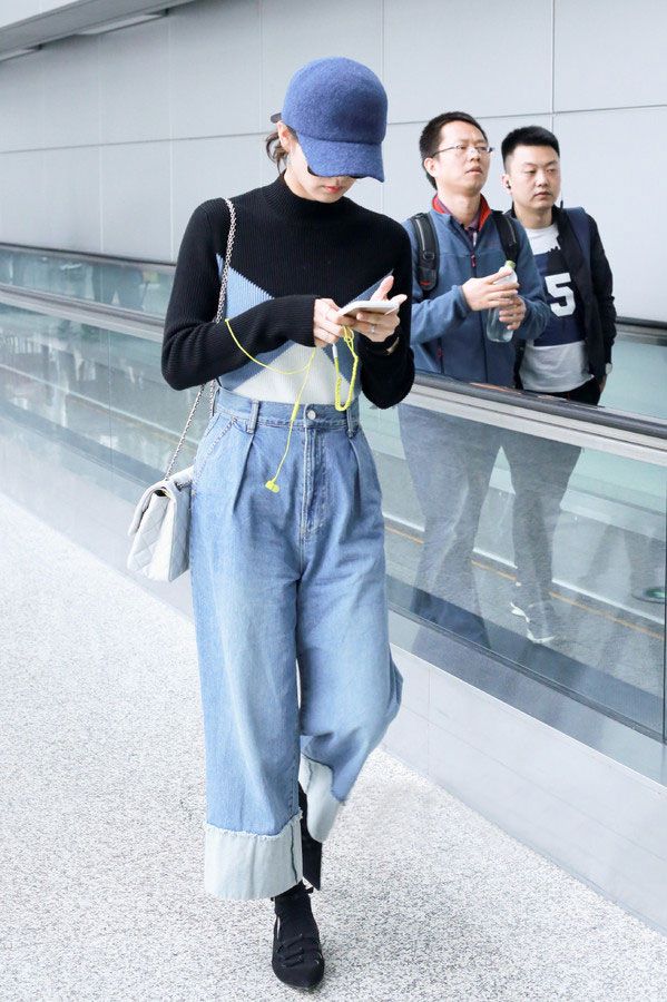 刘诗诗越来越女人，清新造型充满春日气息