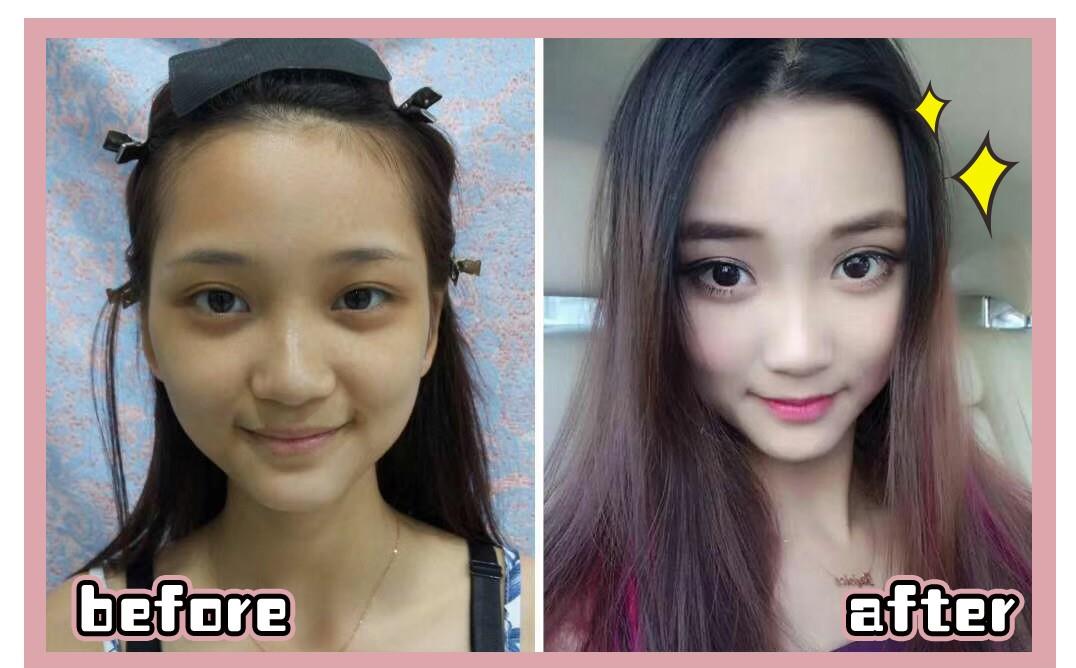 姑娘们请认认真真的化妆吧!不然,你真的就美不过男生了