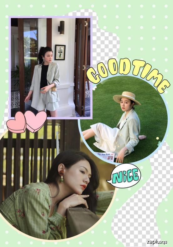 夏日小清新穿搭,时髦精的最爱,甜美减龄又少女