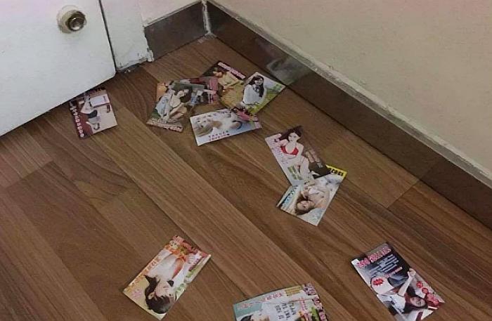 酒店门缝内经常塞进一些“小卡片”,单身男性最好别动歪心思!